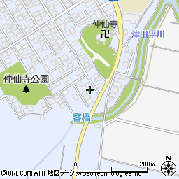 島根県安来市西赤江町323-4周辺の地図