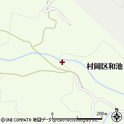 兵庫県美方郡香美町村岡区和池321周辺の地図