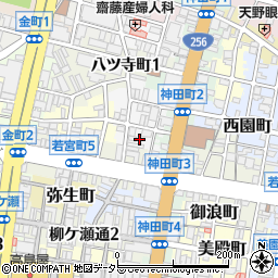 岐阜県岐阜市住吉町31周辺の地図