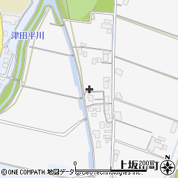 島根県安来市上坂田町257周辺の地図