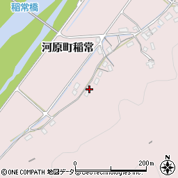 鳥取県鳥取市河原町稲常907周辺の地図