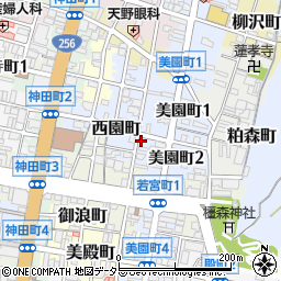 岐阜県岐阜市西園町24周辺の地図