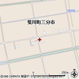 島根県出雲市斐川町三分市3678周辺の地図