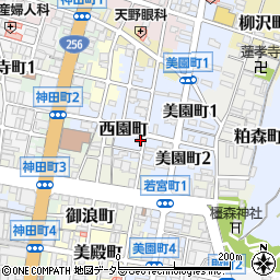 岐阜県岐阜市西園町23周辺の地図