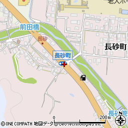 長砂町周辺の地図