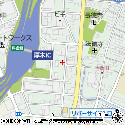 神奈川県厚木市岡田3127周辺の地図