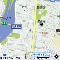 神奈川県厚木市岡田3138周辺の地図