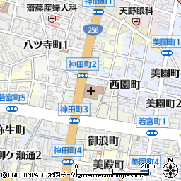 岐阜銀行協会周辺の地図