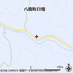 兵庫県養父市八鹿町日畑473周辺の地図
