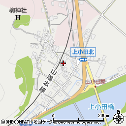 兵庫県養父市八鹿町上小田491-1周辺の地図
