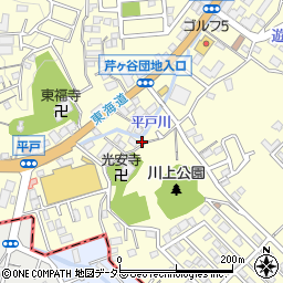 神奈川県横浜市戸塚区平戸町346-2周辺の地図