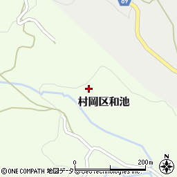 兵庫県美方郡香美町村岡区和池139周辺の地図