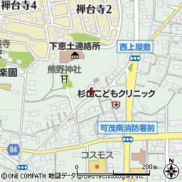 岐阜県可児市下恵土1670周辺の地図