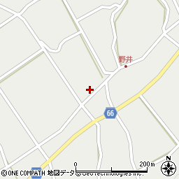 岐阜県恵那市三郷町野井1904周辺の地図