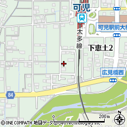 岐阜県可児市下恵土5269周辺の地図