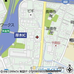 神奈川県厚木市岡田3136周辺の地図