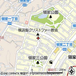 神奈川県横浜市泉区領家3丁目周辺の地図