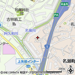 神奈川県横浜市戸塚区名瀬町254周辺の地図