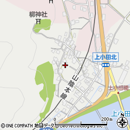 兵庫県養父市八鹿町上小田345周辺の地図