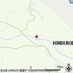 兵庫県美方郡香美町村岡区和池320周辺の地図