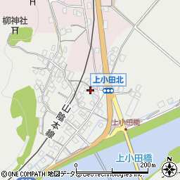 兵庫県養父市八鹿町上小田497周辺の地図