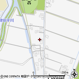 島根県安来市上坂田町255周辺の地図