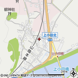 兵庫県養父市八鹿町上小田489周辺の地図