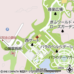 フェスタタウン周辺の地図