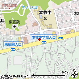 しゃぶしゃぶ どん亭 横浜本牧店周辺の地図