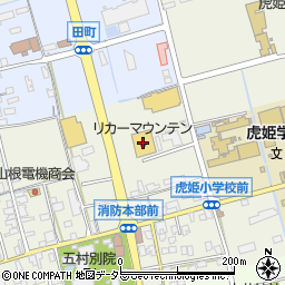 リカーマウンテン虎姫本社・本店周辺の地図