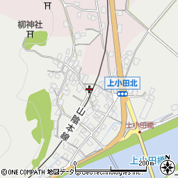 兵庫県養父市八鹿町上小田483周辺の地図