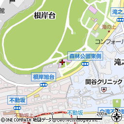 横浜市役所　環境創造局根岸森林公園周辺の地図