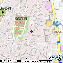 神奈川県横浜市泉区上飯田町2023-9周辺の地図