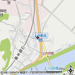 兵庫県養父市八鹿町上小田568周辺の地図