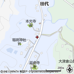 千葉県長生郡長柄町田代104周辺の地図