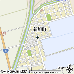 滋賀県長浜市新旭町周辺の地図