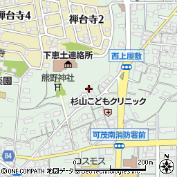 岐阜県可児市下恵土1645周辺の地図