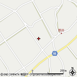 岐阜県恵那市三郷町野井1814周辺の地図