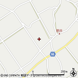 岐阜県恵那市三郷町野井1815周辺の地図