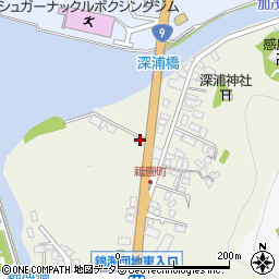 萩焼絵画田中直売店周辺の地図