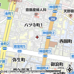 岐阜県岐阜市住吉町周辺の地図