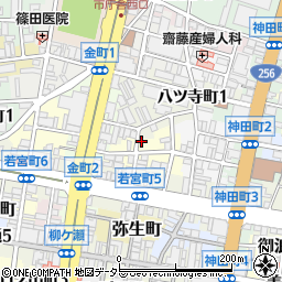 銀馬車周辺の地図