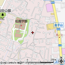 神奈川県横浜市泉区上飯田町2025周辺の地図