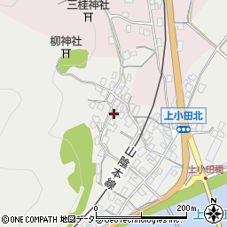 兵庫県養父市八鹿町上小田356周辺の地図