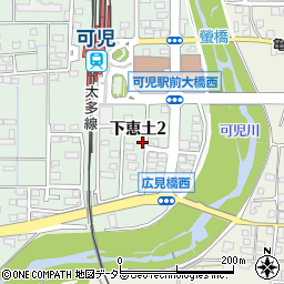 岐阜県可児市下恵土2丁目周辺の地図