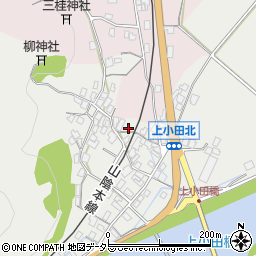 兵庫県養父市八鹿町上小田480-1周辺の地図