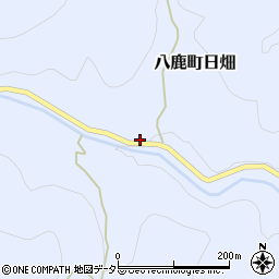 兵庫県養父市八鹿町日畑402周辺の地図