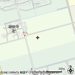 滋賀県長浜市十九町周辺の地図