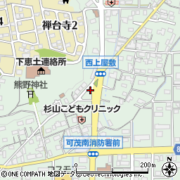岐阜県可児市下恵土5552周辺の地図