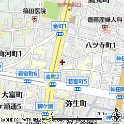 近畿産業信用組合岐阜支店周辺の地図
